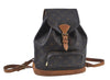 Authentic Louis Vuitton Monogram Montsouris MM Backpack M51136 LV J4577