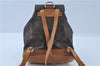Authentic Louis Vuitton Monogram Montsouris MM Backpack M51136 LV J4577