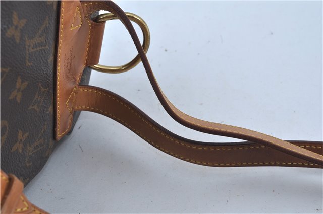 Authentic Louis Vuitton Monogram Montsouris MM Backpack M51136 LV J4577