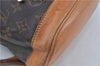 Authentic Louis Vuitton Monogram Montsouris MM Backpack M51136 LV J4577