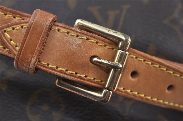 Authentic Louis Vuitton Monogram Montsouris MM Backpack M51136 LV J4577