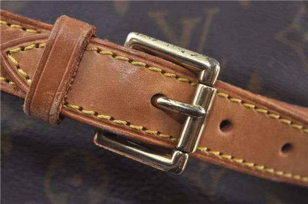 Authentic Louis Vuitton Monogram Montsouris MM Backpack M51136 LV J4577