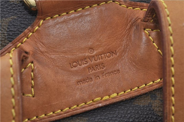 Authentic Louis Vuitton Monogram Montsouris MM Backpack M51136 LV J4577