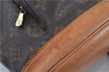 Authentic Louis Vuitton Monogram Montsouris MM Backpack M51136 LV J4577