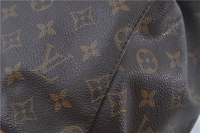 Authentic Louis Vuitton Monogram Montsouris MM Backpack M51136 LV J4577