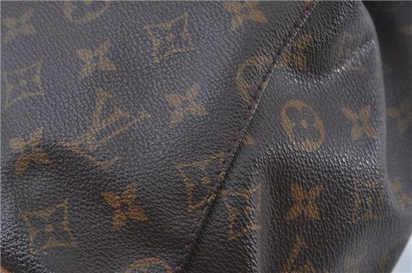 Authentic Louis Vuitton Monogram Montsouris MM Backpack M51136 LV J4577