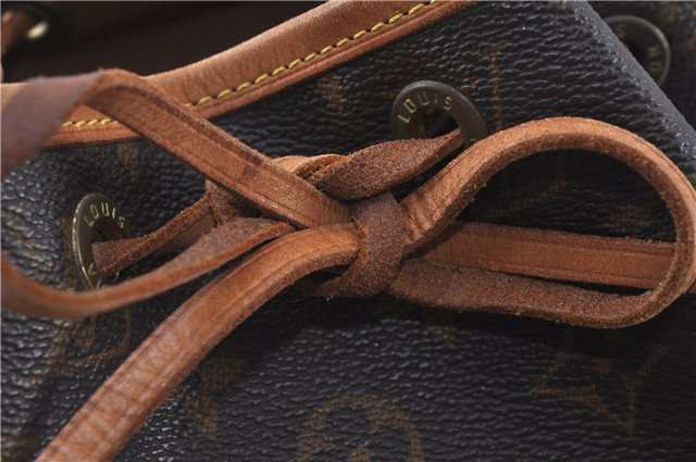 Authentic Louis Vuitton Monogram Montsouris MM Backpack M51136 LV J4577