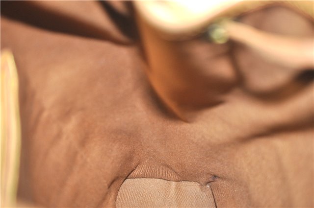 Authentic Louis Vuitton Monogram Montsouris MM Backpack M51136 LV J4577