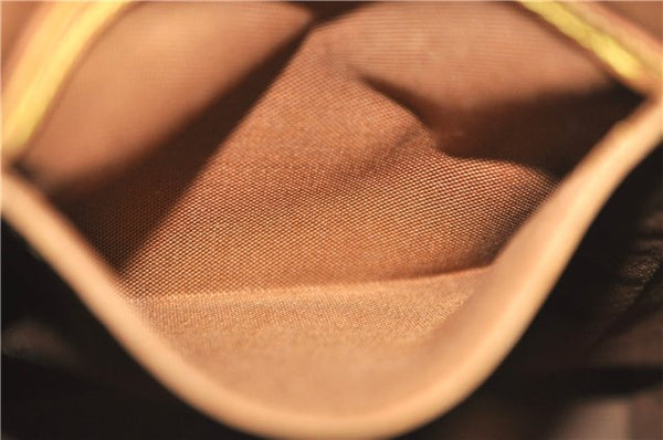 Authentic Louis Vuitton Monogram Montsouris MM Backpack M51136 LV J4577