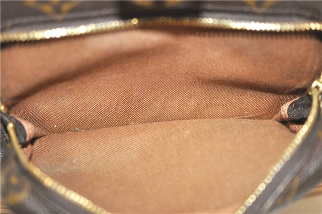 Authentic Louis Vuitton Monogram Montsouris MM Backpack M51136 LV J4577