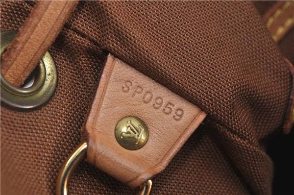 Authentic Louis Vuitton Monogram Montsouris MM Backpack M51136 LV J4577