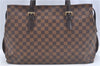 Authentic Louis Vuitton Damier Chelsea Shoulder Tote Bag N51119 LV J4579