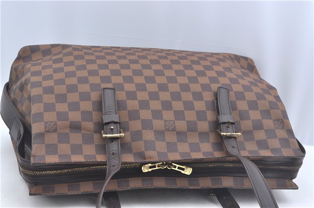 Authentic Louis Vuitton Damier Chelsea Shoulder Tote Bag N51119 LV J4579