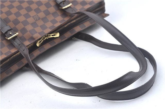 Authentic Louis Vuitton Damier Chelsea Shoulder Tote Bag N51119 LV J4579