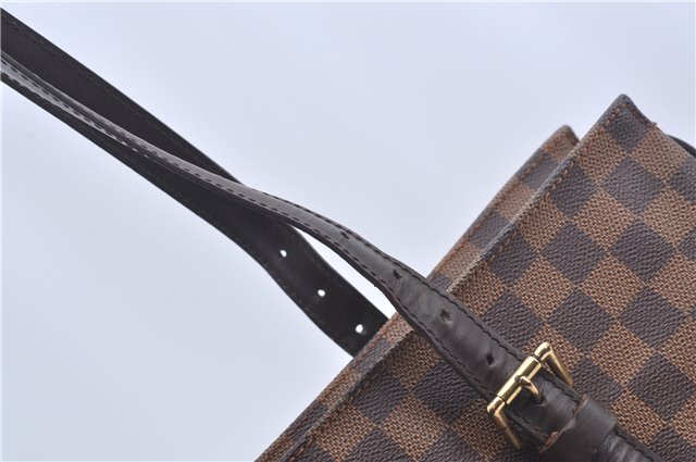 Authentic Louis Vuitton Damier Chelsea Shoulder Tote Bag N51119 LV J4579