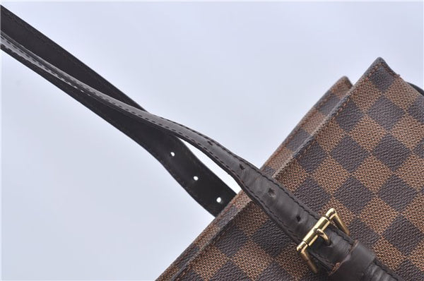 Authentic Louis Vuitton Damier Chelsea Shoulder Tote Bag N51119 LV J4579