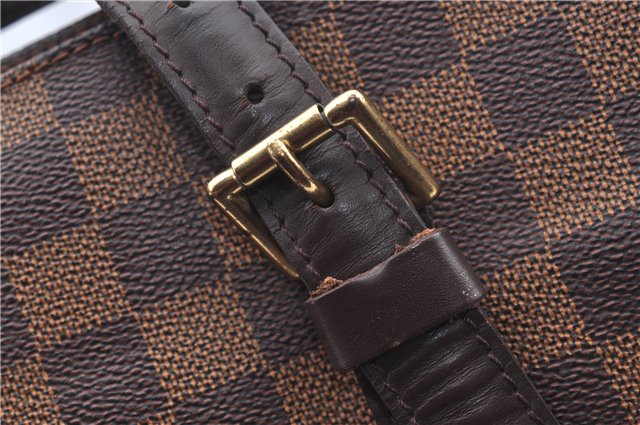 Authentic Louis Vuitton Damier Chelsea Shoulder Tote Bag N51119 LV J4579