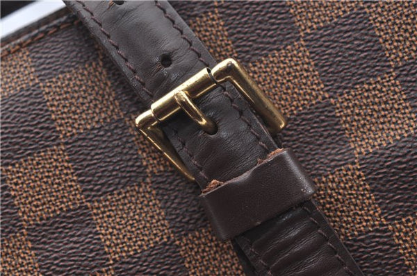 Authentic Louis Vuitton Damier Chelsea Shoulder Tote Bag N51119 LV J4579