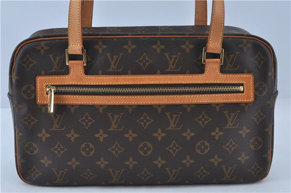 Authentic Louis Vuitton Monogram Cite GM Shoulder Bag M51181 LV J4587