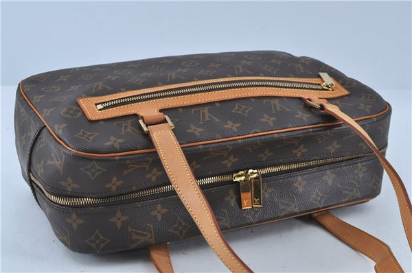 Authentic Louis Vuitton Monogram Cite GM Shoulder Bag M51181 LV J4587