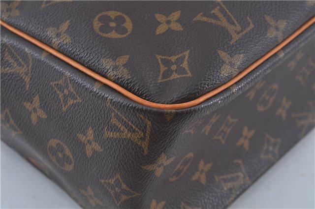 Authentic Louis Vuitton Monogram Cite GM Shoulder Bag M51181 LV J4587