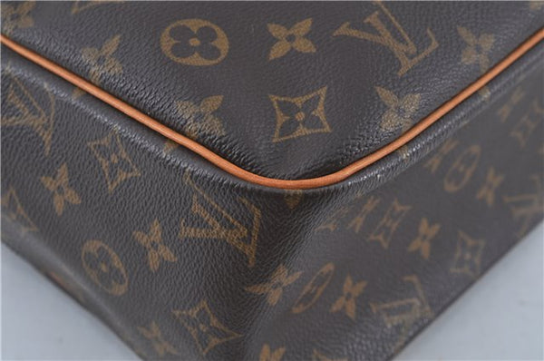 Authentic Louis Vuitton Monogram Cite GM Shoulder Bag M51181 LV J4587