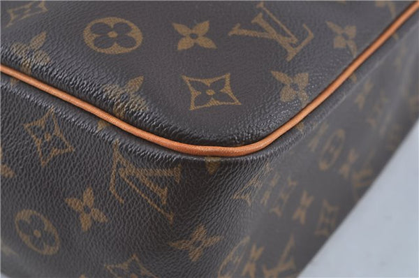 Authentic Louis Vuitton Monogram Cite GM Shoulder Bag M51181 LV J4587