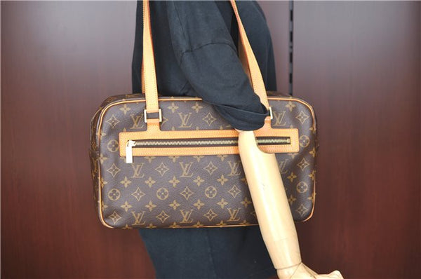 Authentic Louis Vuitton Monogram Cite GM Shoulder Bag M51181 LV J4587
