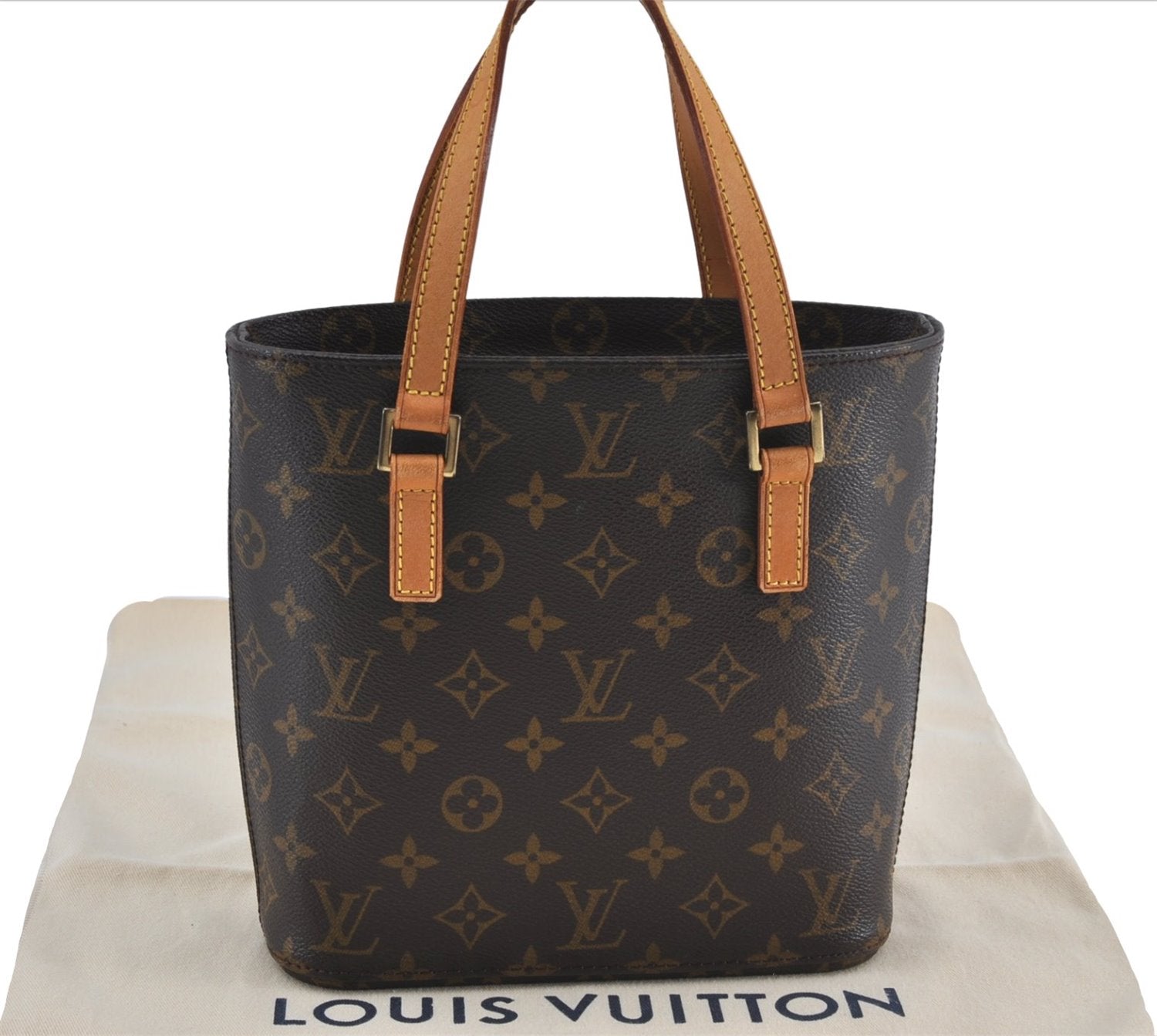 Authentic Louis Vuitton Monogram Vavin PM Hand Bag M51172 LV J4588