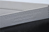 Authentic BALENCIAGA Classic Clip M Clutch Bag Purse Leather 273022 White J4606