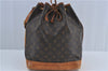 Authentic Louis Vuitton Monogram Noe Shoulder Drawstring Bag M42224 LV J4608