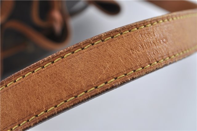 Authentic Louis Vuitton Monogram Noe Shoulder Drawstring Bag M42224 LV J4608