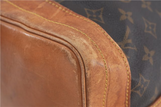 Authentic Louis Vuitton Monogram Noe Shoulder Drawstring Bag M42224 LV J4608