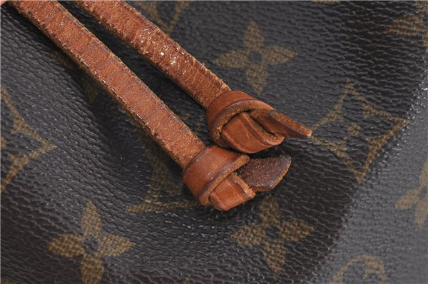 Authentic Louis Vuitton Monogram Noe Shoulder Drawstring Bag M42224 LV J4608