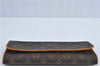 Authentic Louis Vuitton Monogram Pochette Twin GM Shoulder Bag M51852 LV J4609