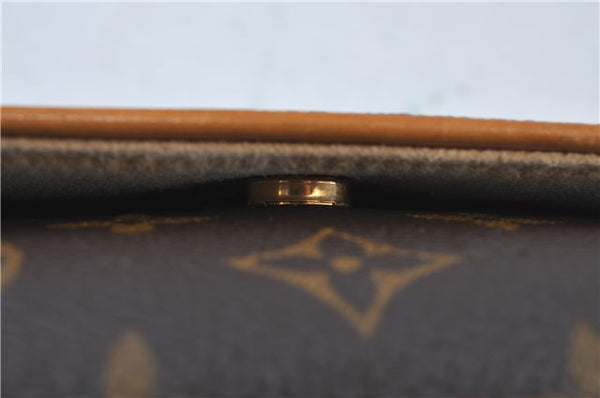 Authentic Louis Vuitton Monogram Pochette Twin GM Shoulder Bag M51852 LV J4609