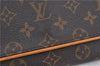 Authentic Louis Vuitton Monogram Pochette Twin GM Shoulder Bag M51852 LV J4609