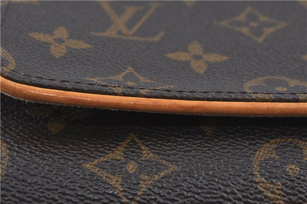 Authentic Louis Vuitton Monogram Pochette Twin GM Shoulder Bag M51852 LV J4609