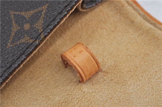 Authentic Louis Vuitton Monogram Pochette Twin GM Shoulder Bag M51852 LV J4609