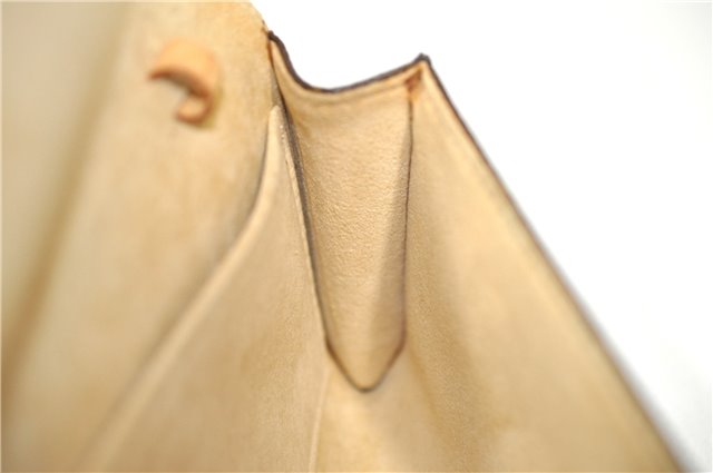 Authentic Louis Vuitton Monogram Pochette Twin GM Shoulder Bag M51852 LV J4609