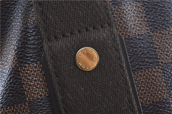 Authentic Louis Vuitton Damier Cabas Beaubourg Shoulder Tote Bag N52006 LV J4611