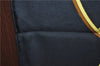 Authentic HERMES Carre 90 Scarf "SPRINGS " Silk Black J4614
