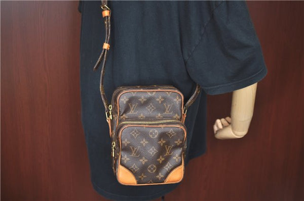 Authentic Louis Vuitton Monogram Amazone Shoulder Cross Body Bag M45236 LV J4619