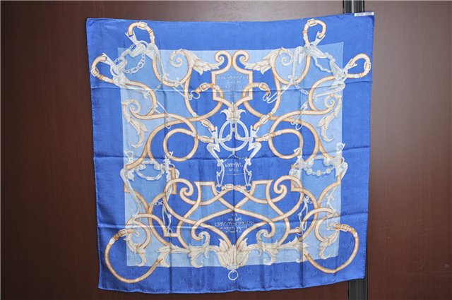 Auth HERMES Carre 90 Scarf 