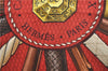 Authentic HERMES Carre 90 Scarf "CANNES & POMMEAUX" Silk Black J4626