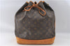 Authentic Louis Vuitton Monogram Noe Shoulder Drawstring Bag M42224 LV J4645