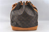 Authentic Louis Vuitton Monogram Noe Shoulder Drawstring Bag M42224 LV J4645