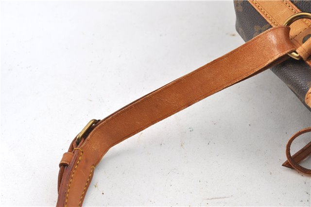 Authentic Louis Vuitton Monogram Noe Shoulder Drawstring Bag M42224 LV J4645