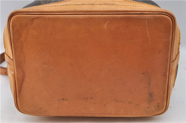 Authentic Louis Vuitton Monogram Noe Shoulder Drawstring Bag M42224 LV J4645