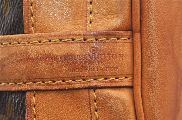 Authentic Louis Vuitton Monogram Noe Shoulder Drawstring Bag M42224 LV J4645